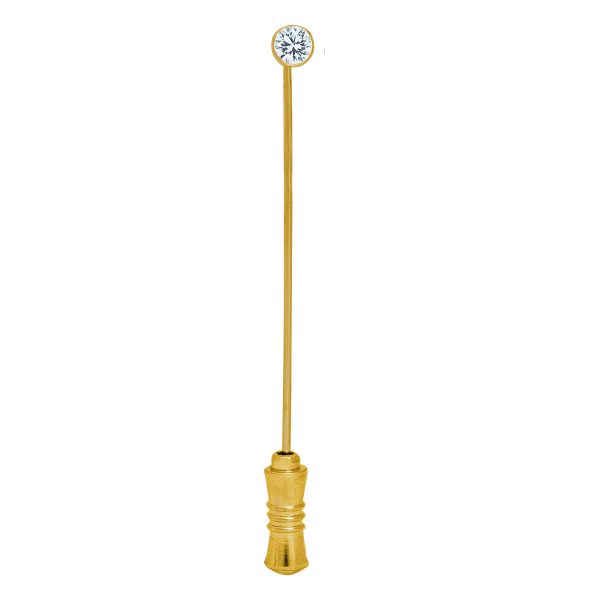Vintage 0.25 CT Diamond Stick Pin