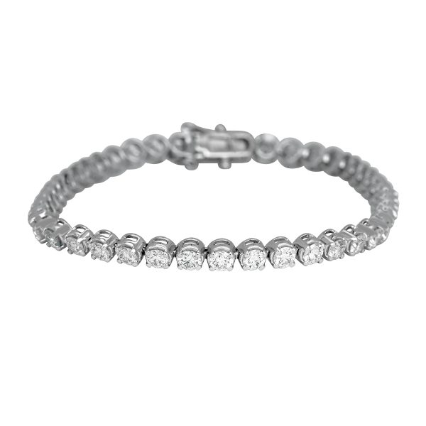 New 5.12 Carats Lab-Grown Diamond Tennis Bracelet