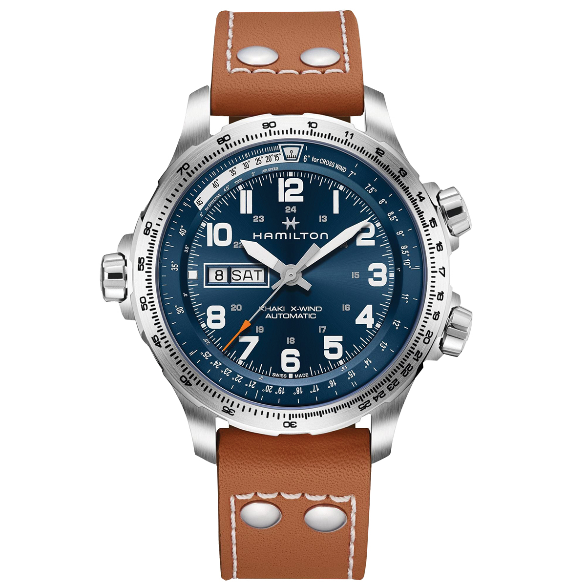 New Men's Hamilton Khaki X-Wind Day Date Watch