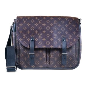 Vintage Louis Vuitton Macassar Christopher Monogram Messenger Bag