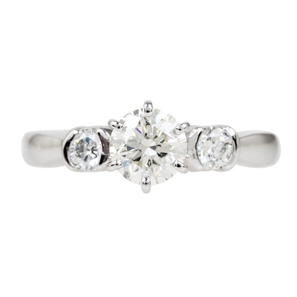 Vintage 0.94 CTW Diamond 3-Stone Engagement Ring