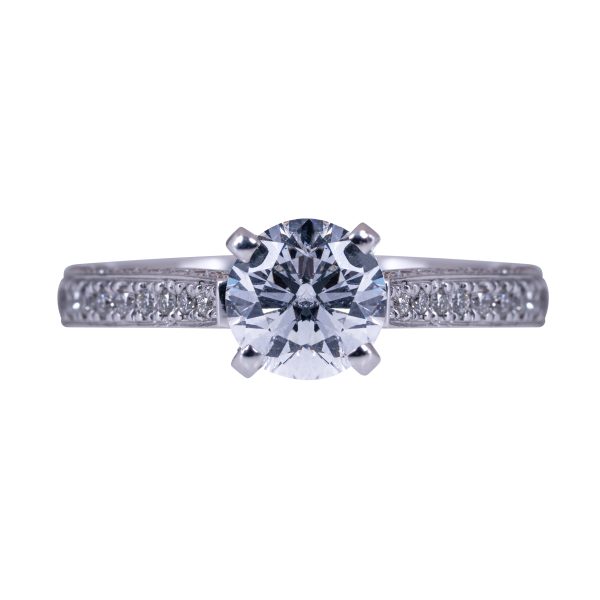 Vintage 1.53 CTW Diamond Engagement Ring