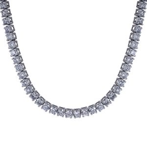 New 11.00 CTW Lab-Grown Diamond Tennis Necklace
