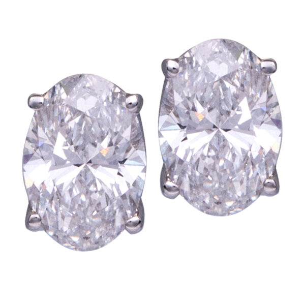 New 1.14 Carats Lab-Grown Diamond Earrings