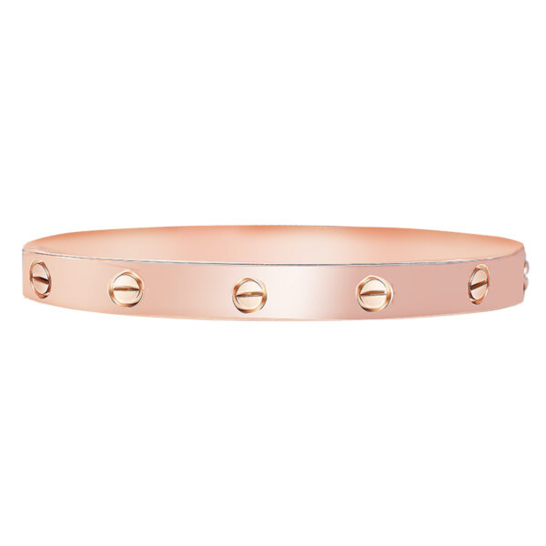 rose gold Cartier Love bangle bracelet
