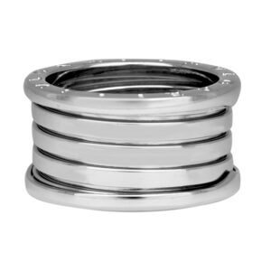 white gold bulgari spriing ring