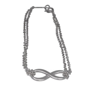 Tiffany & Co. sterling silver infinity bracelet