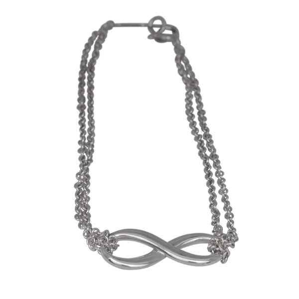 Tiffany & Co. sterling silver infinity bracelet