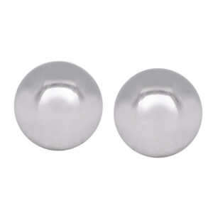 tiffany sterling silver ball sphere earrings
