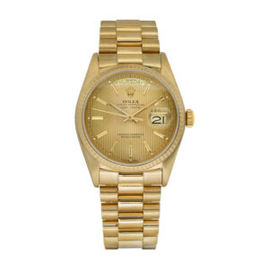yellow gold rolex with gold dial