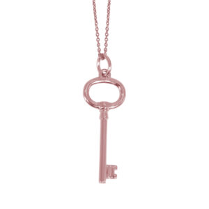 Tiffany & Co. oval key pendant