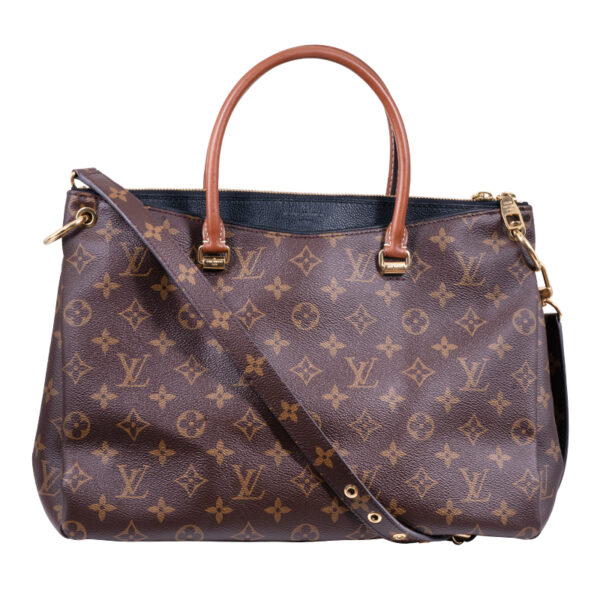 louis vuitton brown medium bag with shoulder strap