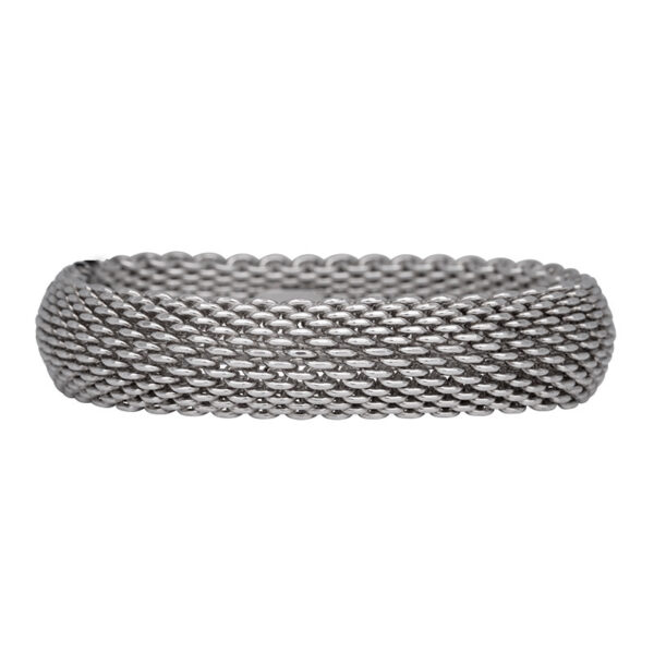 sterling silver mesh bracelet
