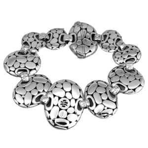sterling silver john hardy Dot station bracelet