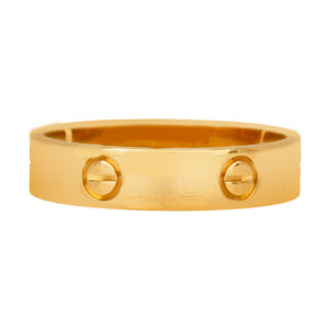 yellow gold Cartier Love ring