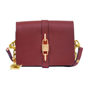 Louis Vuitton terracotta calf skin leather shoulder bag