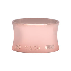 tiffany rubedo rose gold concave ring