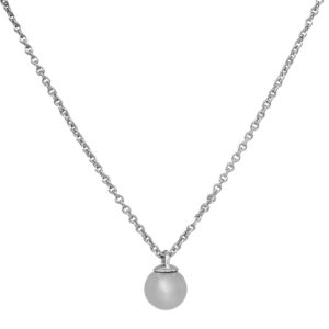 sterling silver ball pendant