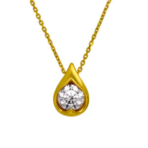 New Hearts On Fire 0.24 Carats Diamond LU Necklace