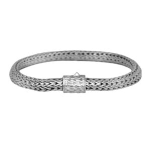 sterling silver braided cable John Hardy bracelet