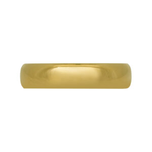 yellow gold band