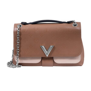 brown monogram leather Louis Vuitton shoulder bag