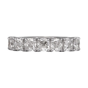 white gold 7-stone ring