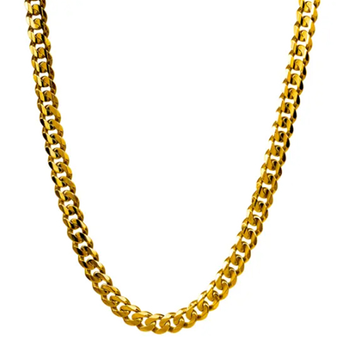 an image of a Vintage 14K Yellow Gold 20" Curb Chain