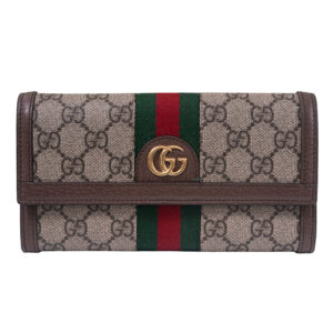 Vintage Gucci Ophidia Continental wallet with dust bag.