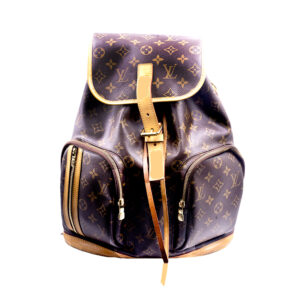 Vintage brown monogram Louis Vuitton Bosphore backpack.