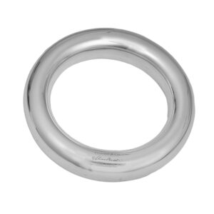 Vintage sterling silver Tiffany & Co. Elsa Peretti Doughnut bangle.