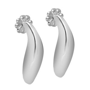 Vintage sterling silver Tiffany & Co. Frank Gehry earrings.