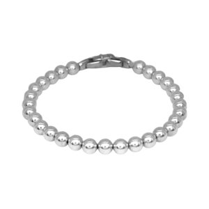 Vintage sterling silver David Yurman Spiritual Beads bracelet.