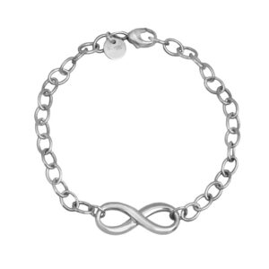 Vintage sterling silver Tiffany & Co. Infinity bracelet.