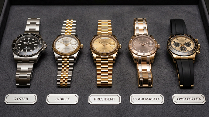 What Are the Different Types of Rolex Bracelets?